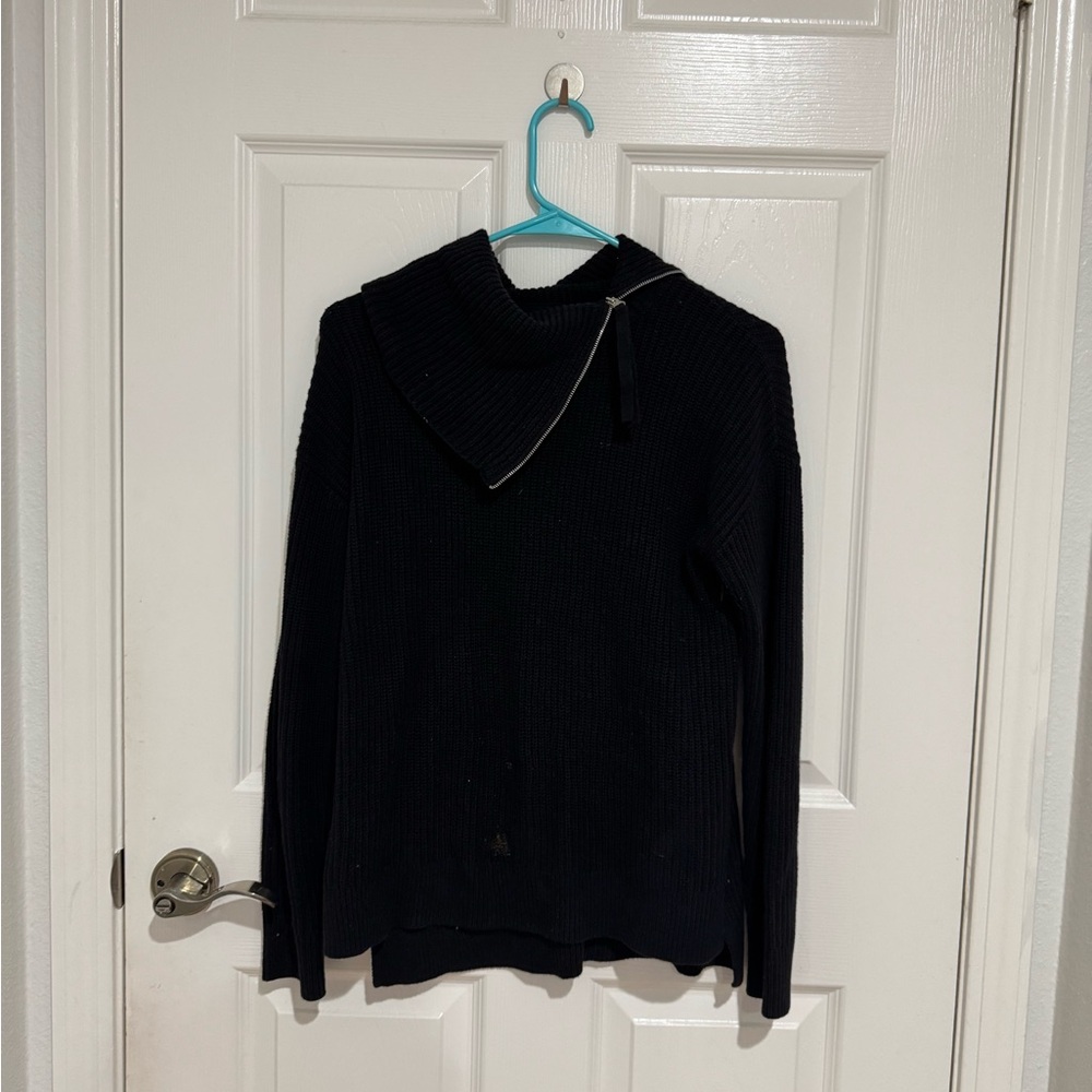 Max Studio Black Knit Top